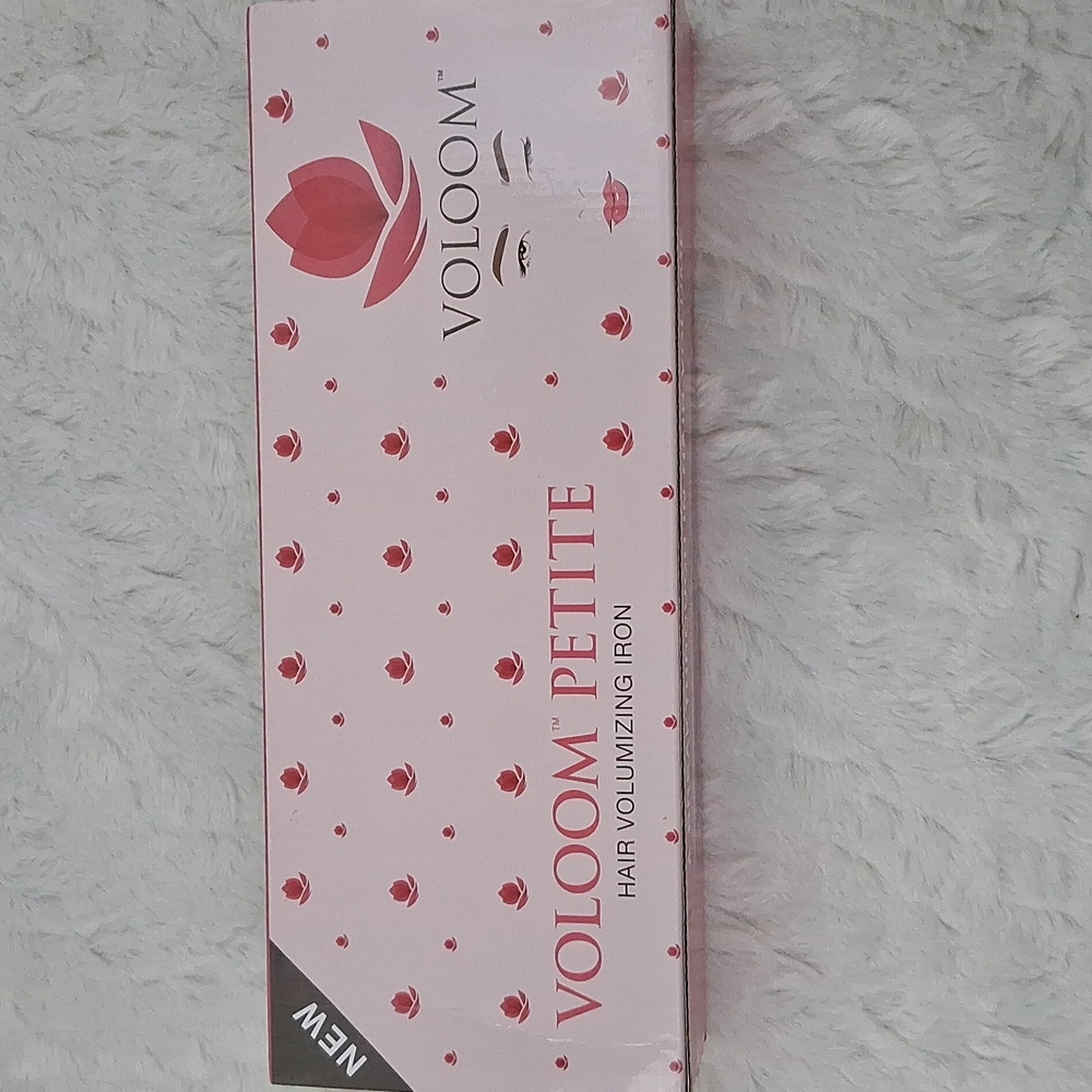 Voloom Hair Voluminizing Iron Petite Pink